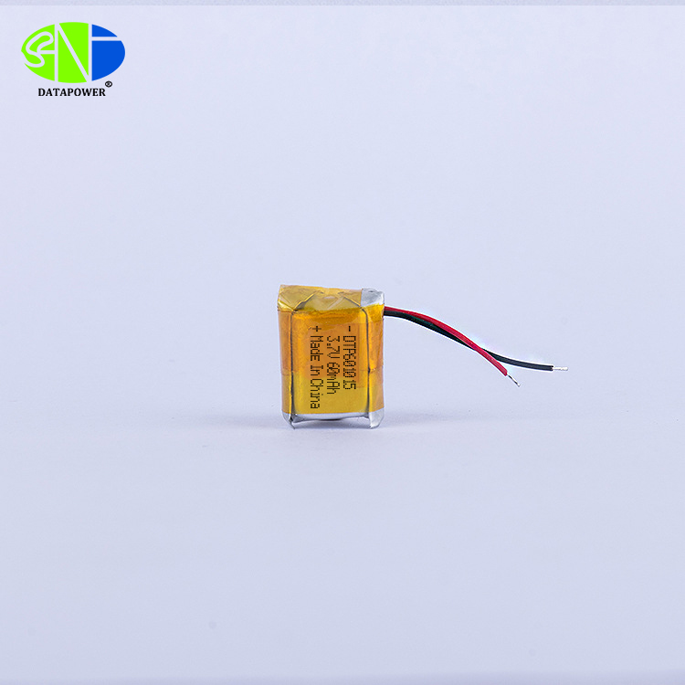 Small Lipo battery 601015 3.7V 60mAh lithium ion polymer battery