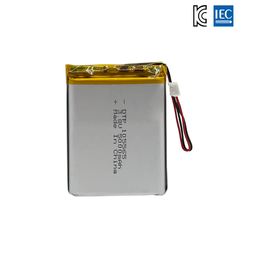High capacity DTP105565 3.7V 4200mAh rechargeable lipo battery for electronic product
