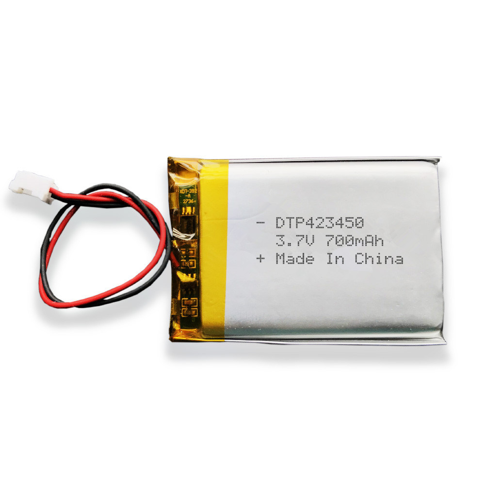 Lithium polymer battery rechargeable DTP423450 3.7V 700mAh recharge lipo battery