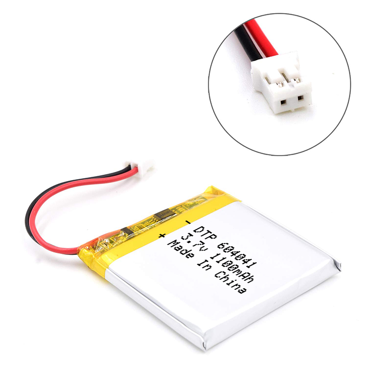  rc helicopter battery DTP 604041 polymer battery cell 3.7V 1100mah