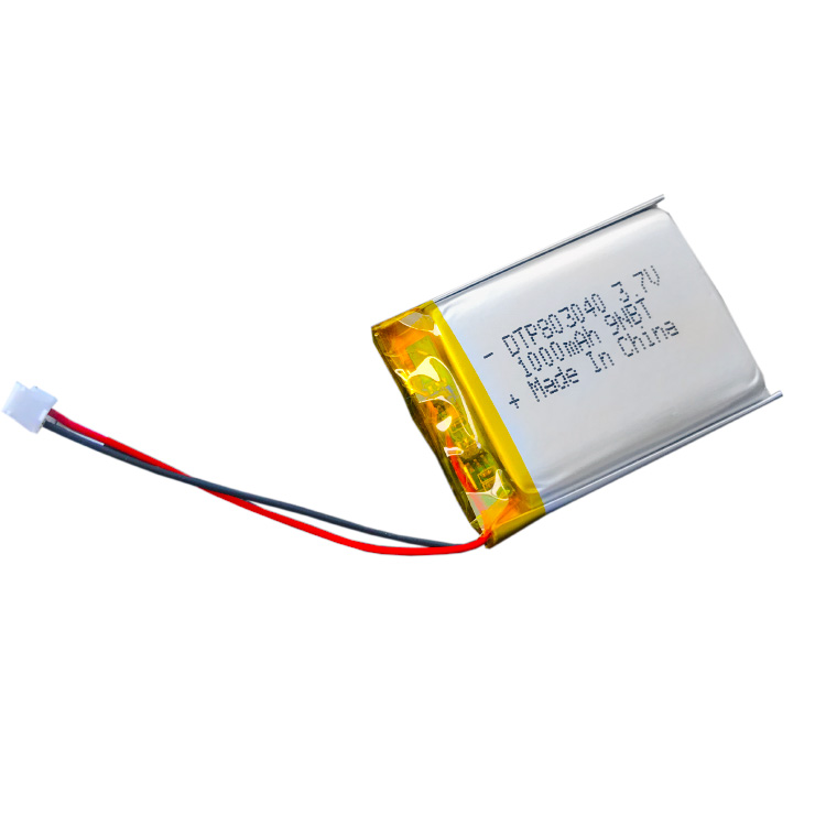  3.7v 1000mAh 803040 Rechargeable Lithium Polymer Car Batteries