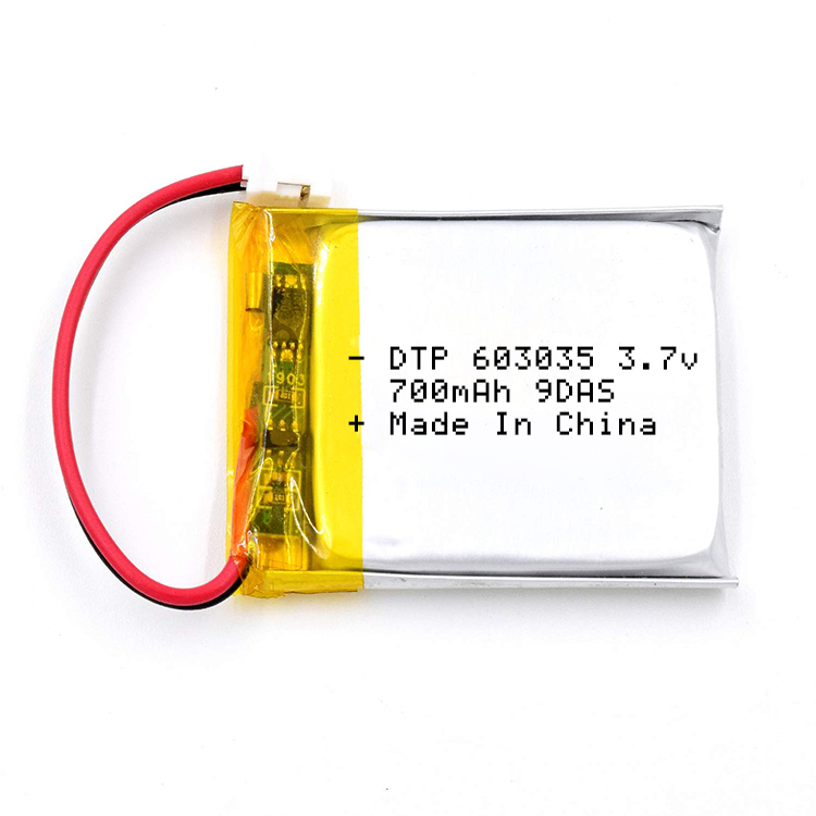 Lithium polymer battery DTP603035 3.7V 700mAh rechargeable lipo electrical batteries battery 