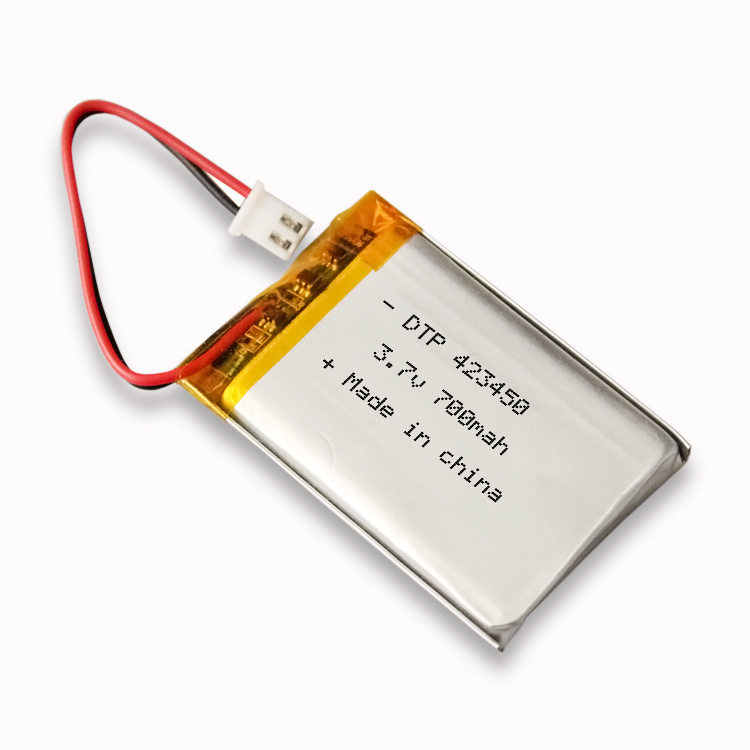 Lithium polymer battery rechargeable DTP423450 3.7V 700mAh recharge lipo battery