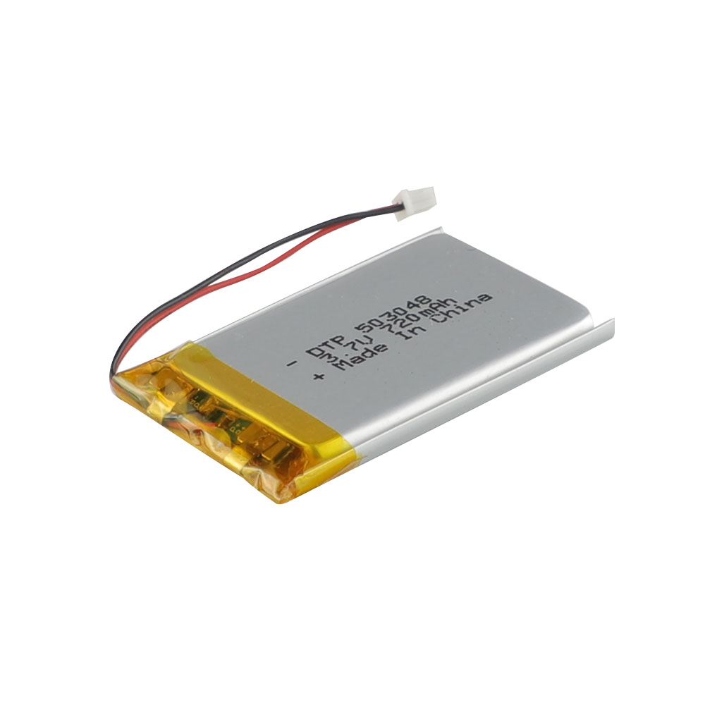 Lithium polymer batteryDTP503048 3.7V 720mAh rechargeable lipo battery with KC certificate