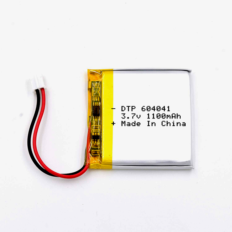  rc helicopter battery DTP 604041 polymer battery cell 3.7V 1100mah