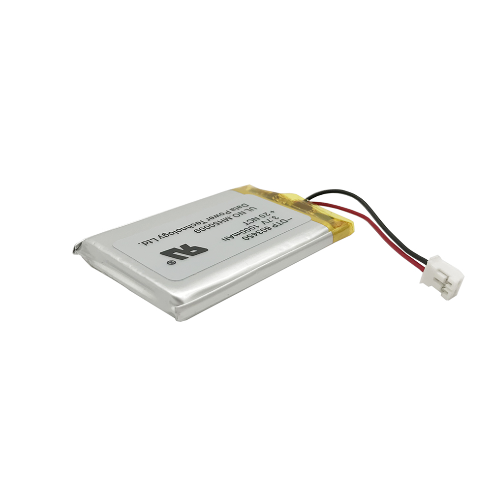 Hot sale rechargeable lipo battery 603450 3.7V 1000mah battery for rc plane