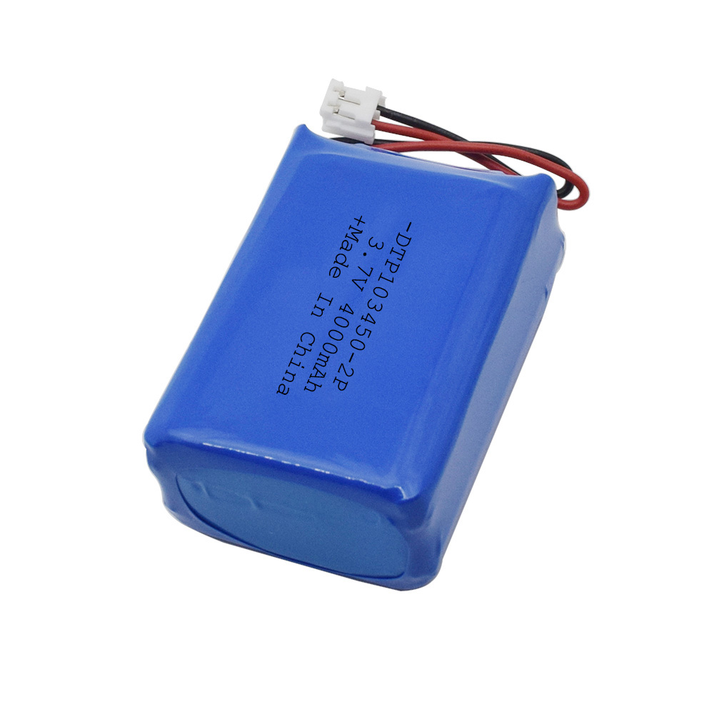 Lipo battery 4000mah 3.7v battery DTP103450-2P for multicopter and tablet pc made in china