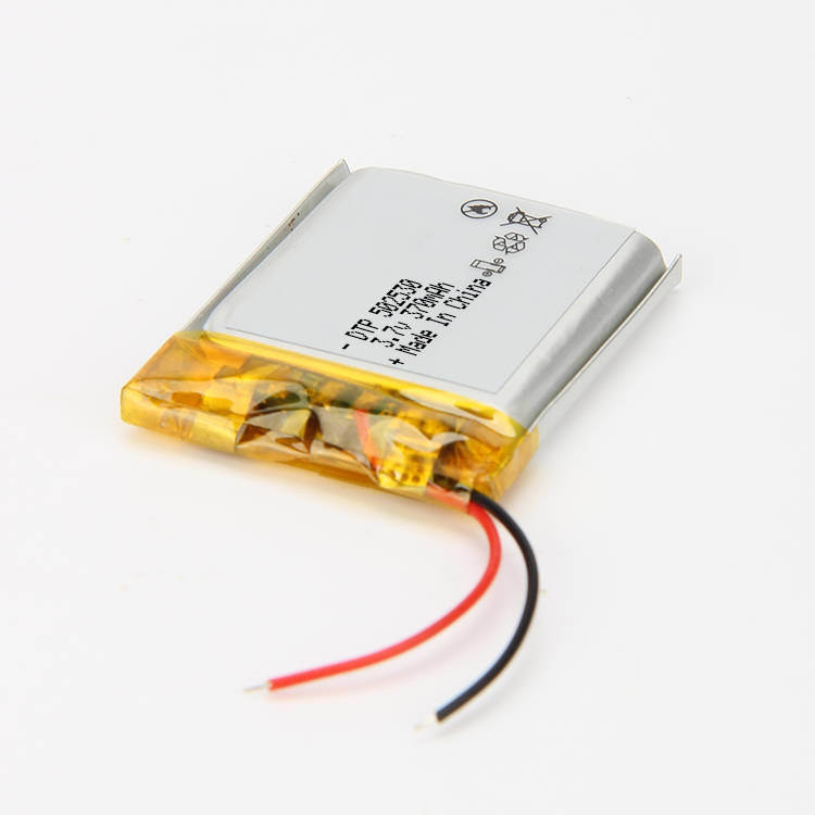 DTP502530 3.7V 370mAh Rechargeable Li Polymer Battery for Consumer Electronics