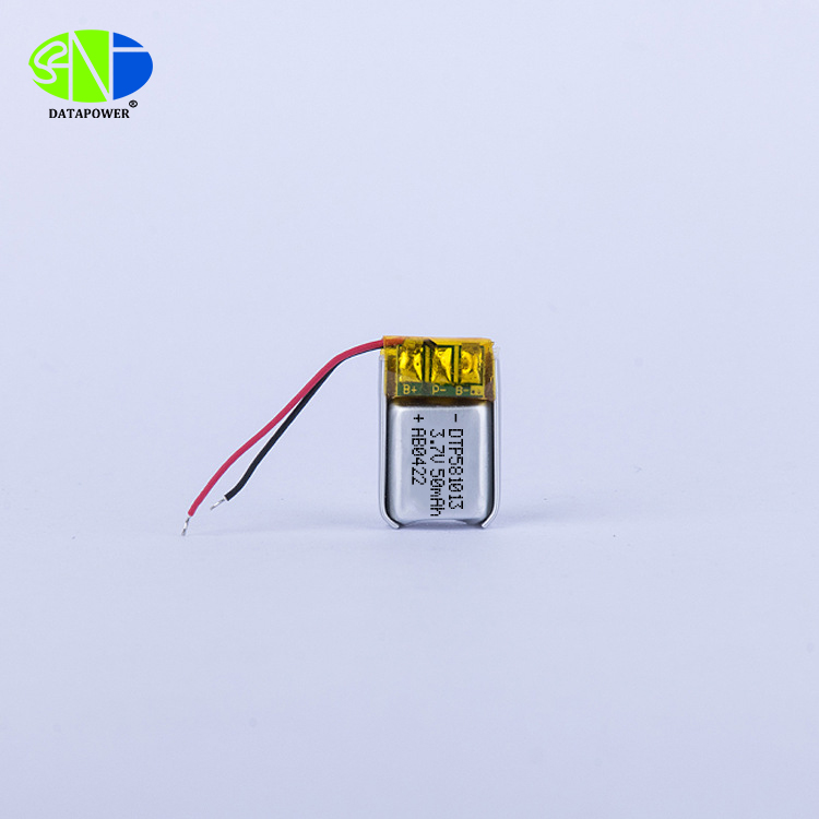 lipo 581013 3.7V 50mAh LCO lithium ion polymer battery