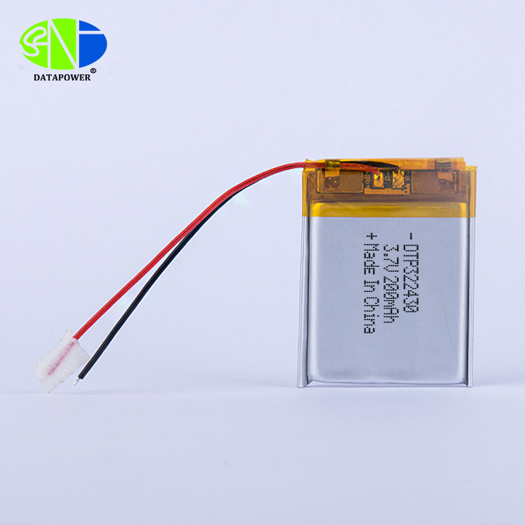 322430 3.7V 200mAh Lithium ion polymer battery