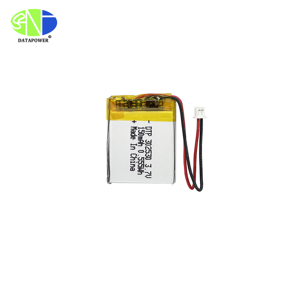 302530 3.7V 150mAh 0.555Wh lithium ion polymer battery