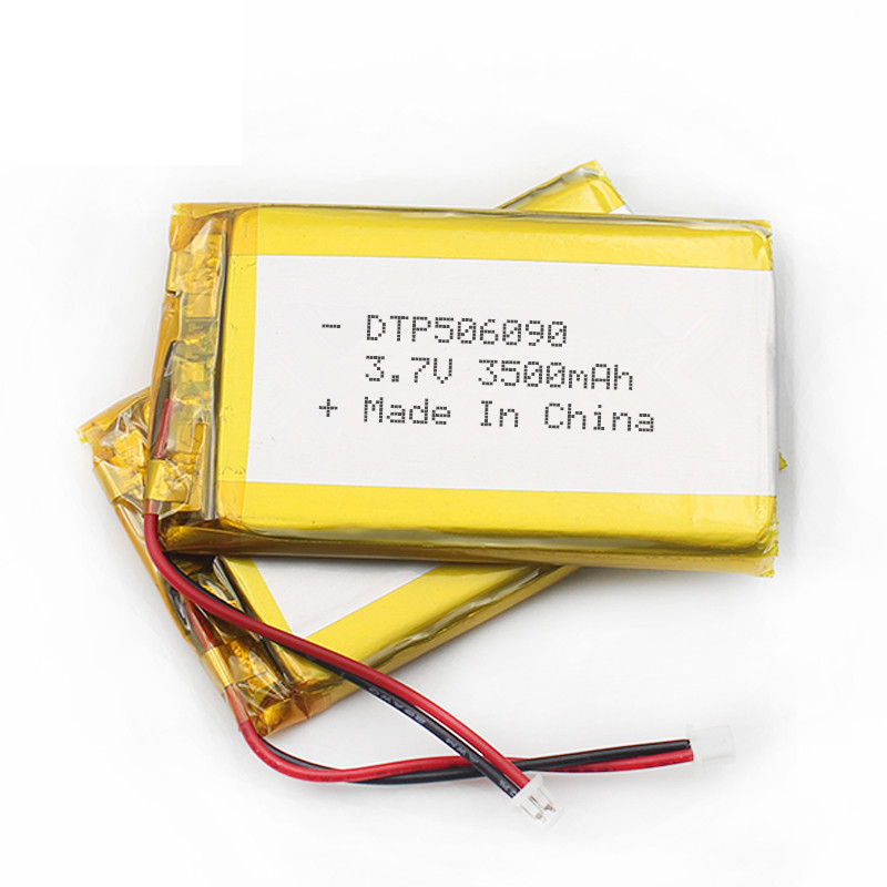 Rechargeable lithium li-ion polymer battery 3.7V 3500mah 506090 li-po li polymer battery pack