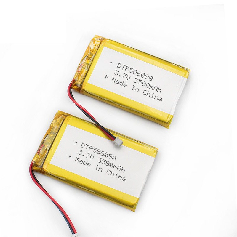 Rechargeable lithium li-ion polymer battery 3.7V 3500mah 506090 li-po li polymer battery pack