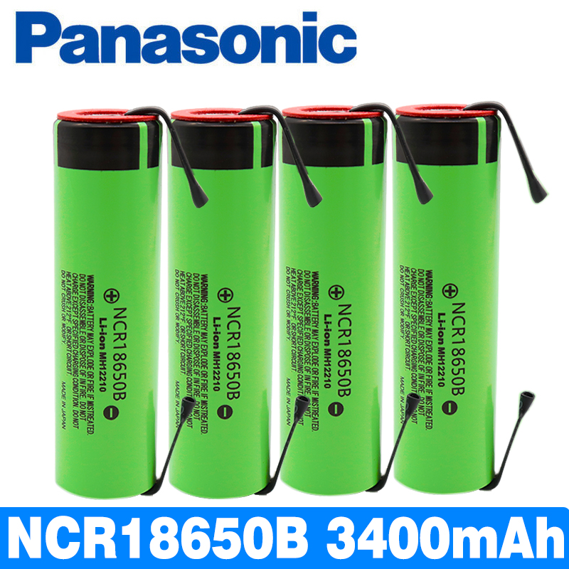 Original Panasonic  NCR18650B 3400mah high capacity battery 
