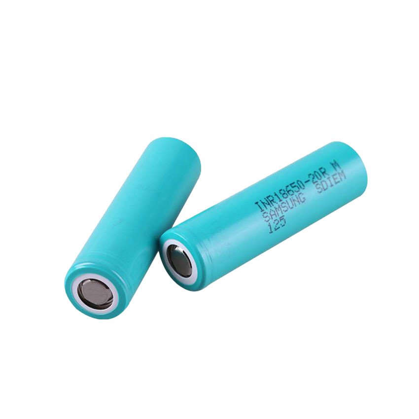 Samsung INR 18650 20R 3.7V 2000mAh Cylindrical Li-ion Battery cell 18650 Li Ion Battery Rechargeable Deep Cycle