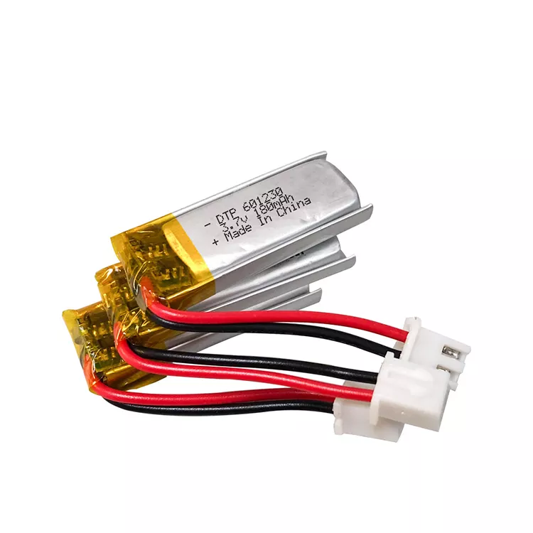 Small Lipo Battery 601230 3.7v 180mah Rechargeable Lithium Ion Polymer Battery For Earphone Headset