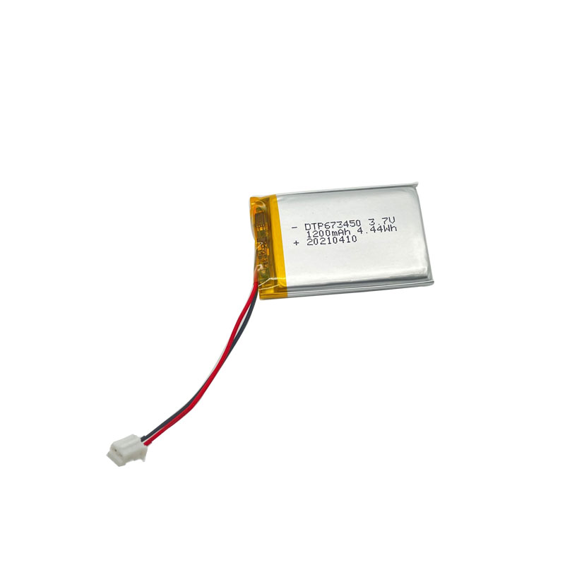 China Supplier DTP 673450 3.7v Rechargeable Lithium Lipo Battery Li Ion Polymer Battery 1200mah For Electronics