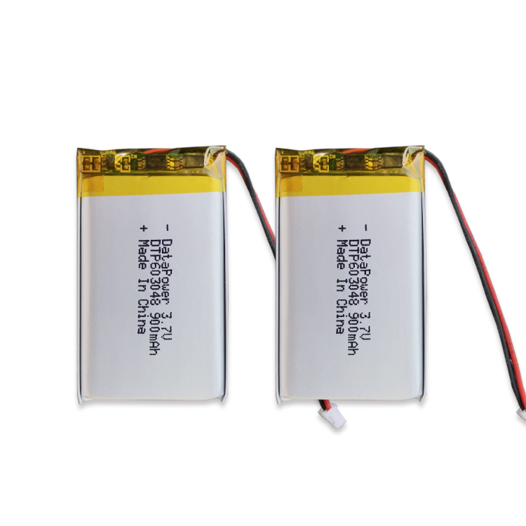 Rechargeable KC lithium polymer battery DTP 603048 battery 800mAh 900mAh 3.7v li polymer battery