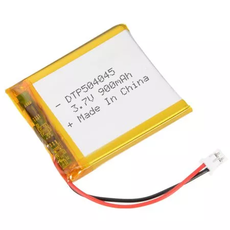 DTP 504045 3.7v 900mah lithium rechargeable li polymer battery with protected circuit board