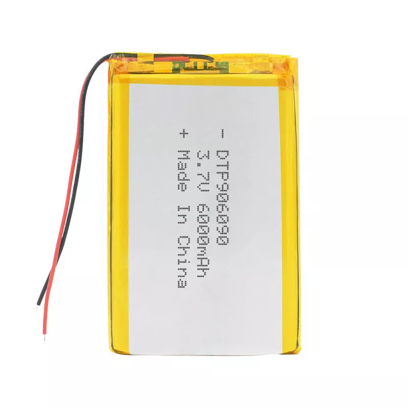 Large capacity 906090 6000mah rechargeable battery 3.7v lithium ion polymer lipo battery for power bank
