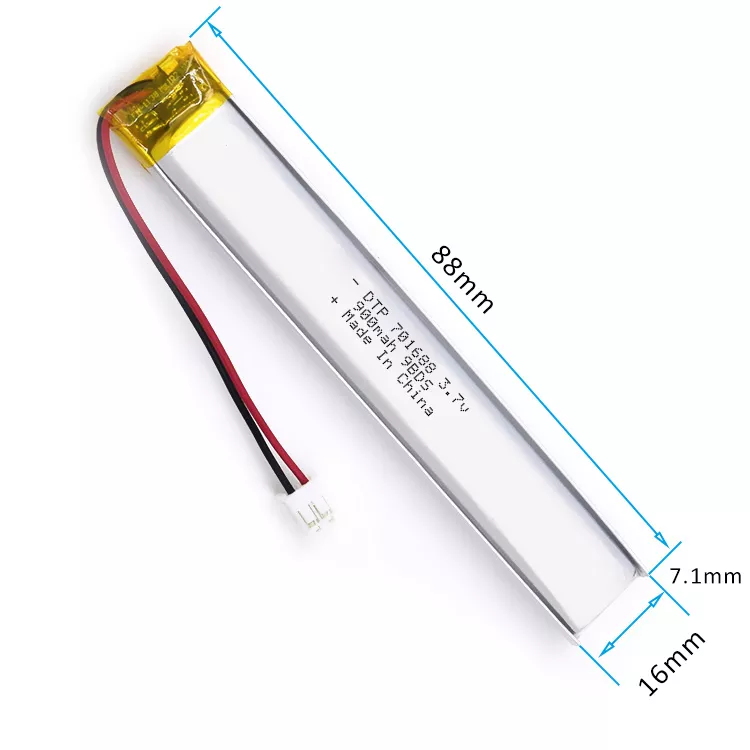 DTP Rechargeable lithium polymer battery 701688 900mAh 3.7v Li Polymer Lipo battery For Electronic Devices