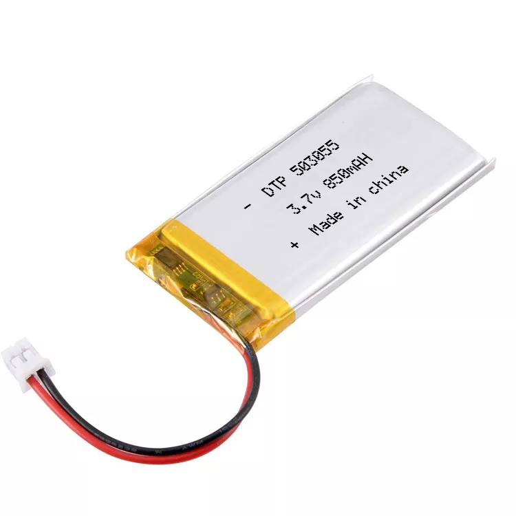 Lithium Polymer Battery 850mah 3.7v 503055 Rechargeable Li-ion Battery For Wearable Devices