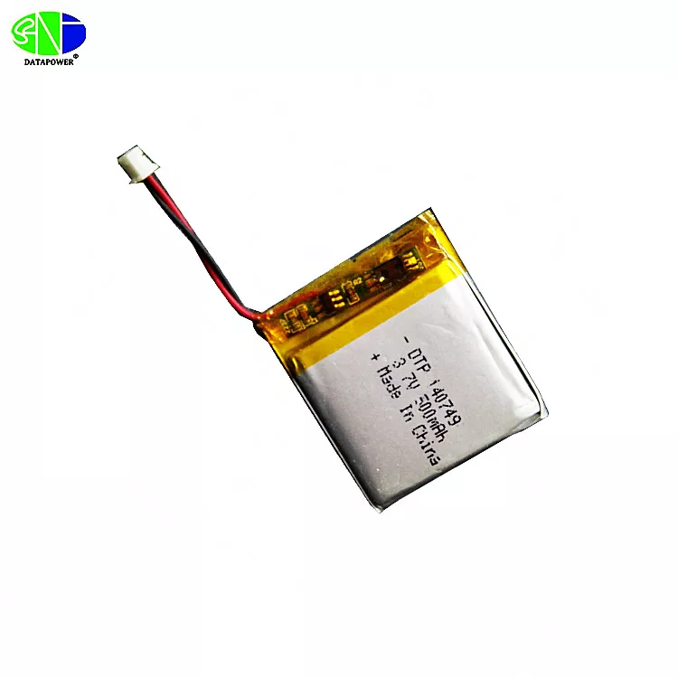Customized rechargeable li ion battery 140749 500mah 3.7v lithium polymer lipo battery