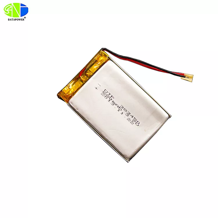 Flexible Rechargeable Li Ion Battery 3.7v 650mAh 680mAh 383450 Lithium Polymer Battery For Electronic Devices Application