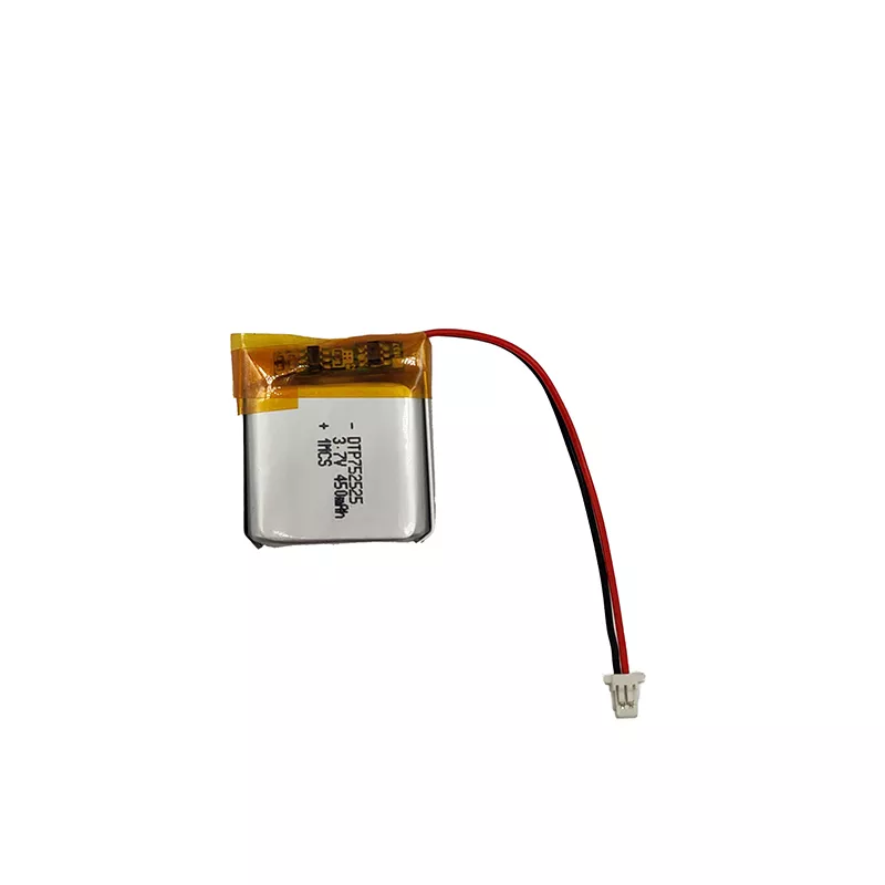 Customized Rechargeable Lithium Polymer Li Ion 3.7v 450mah 752525 Lipo Battery For Smart Watch