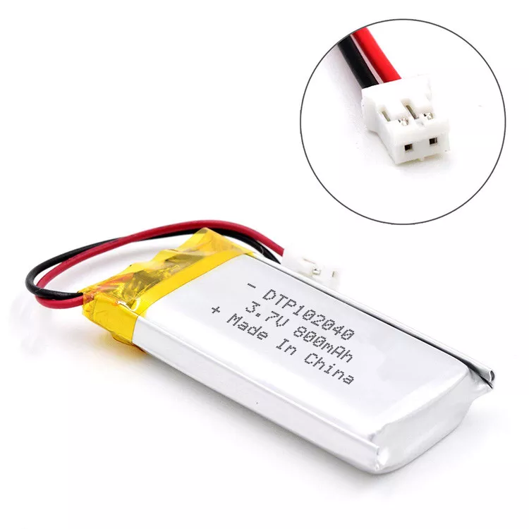 DTP 102040 3.7v 800mah Lipo Battery Rechargeable Lithium Polymer Ion Battery