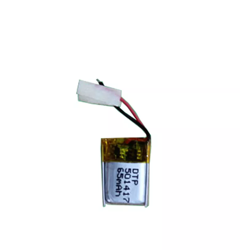 Small Mini 501417 65mAh Rechargeable 3.7v Lithium Ion Lipo Battery Polymer Battery With PCM