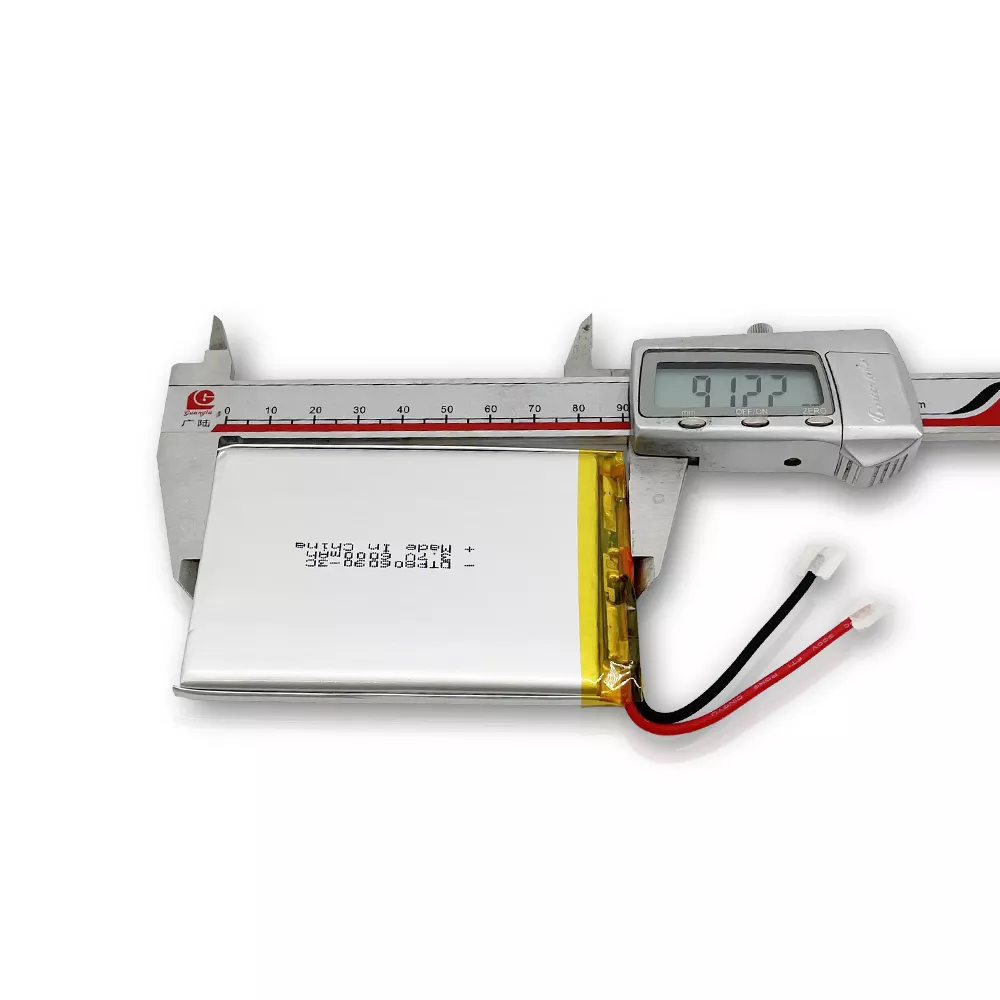 Large capacity DTP 806090 6000mAh 3.7v li polymer battery lipo polymer lithium battery for power tools