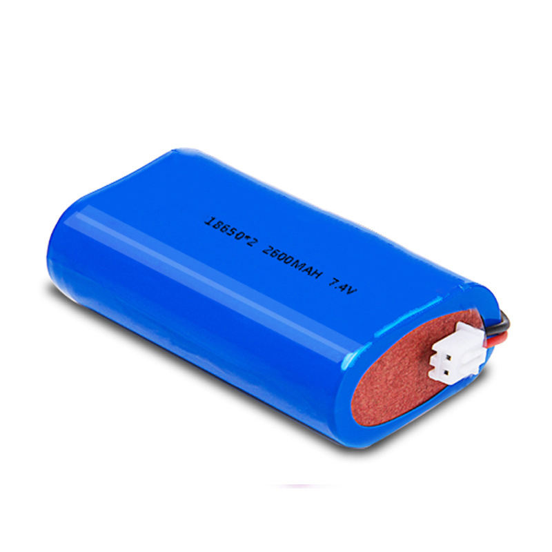 Heated Jack Smart Battery 18650 2S1P 7.4V 2600mAh Li Ion Battery Pack