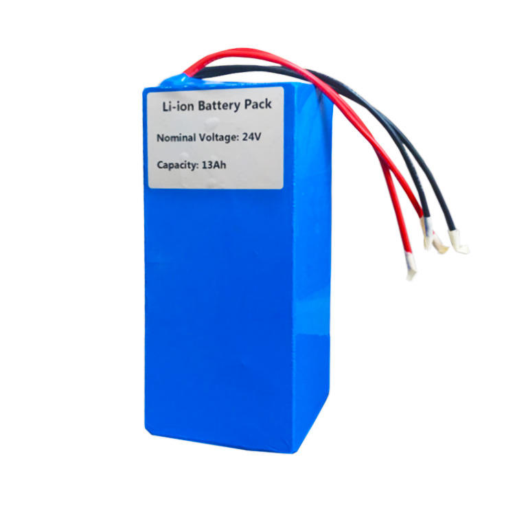 Customized dimension lithium ion battery 24 volt with BMS