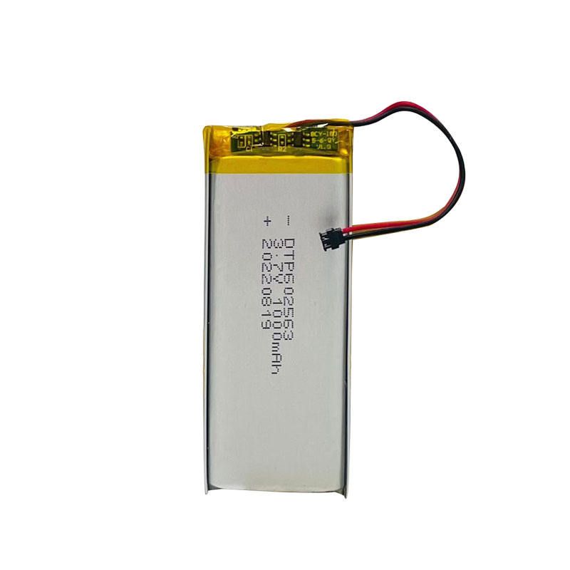 DTP new model 602563 lipo batteries 3.7V 1000mAh rechargeable li-polymer lithium battery for consumer electronics